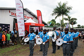 Theodist's participation at the 61st Annual Morobe Show